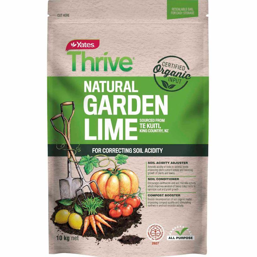 Yates Thrive Natural Garden Lime 10kg