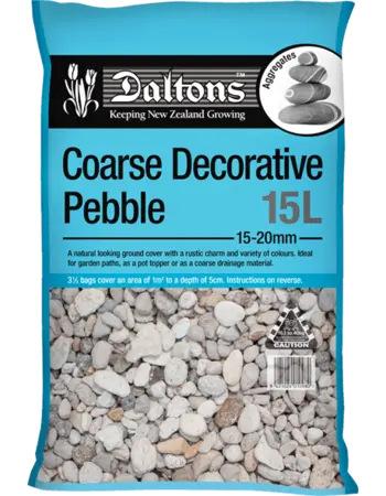 Daltons Coarse Decorative Pebble 15-20mm 15L