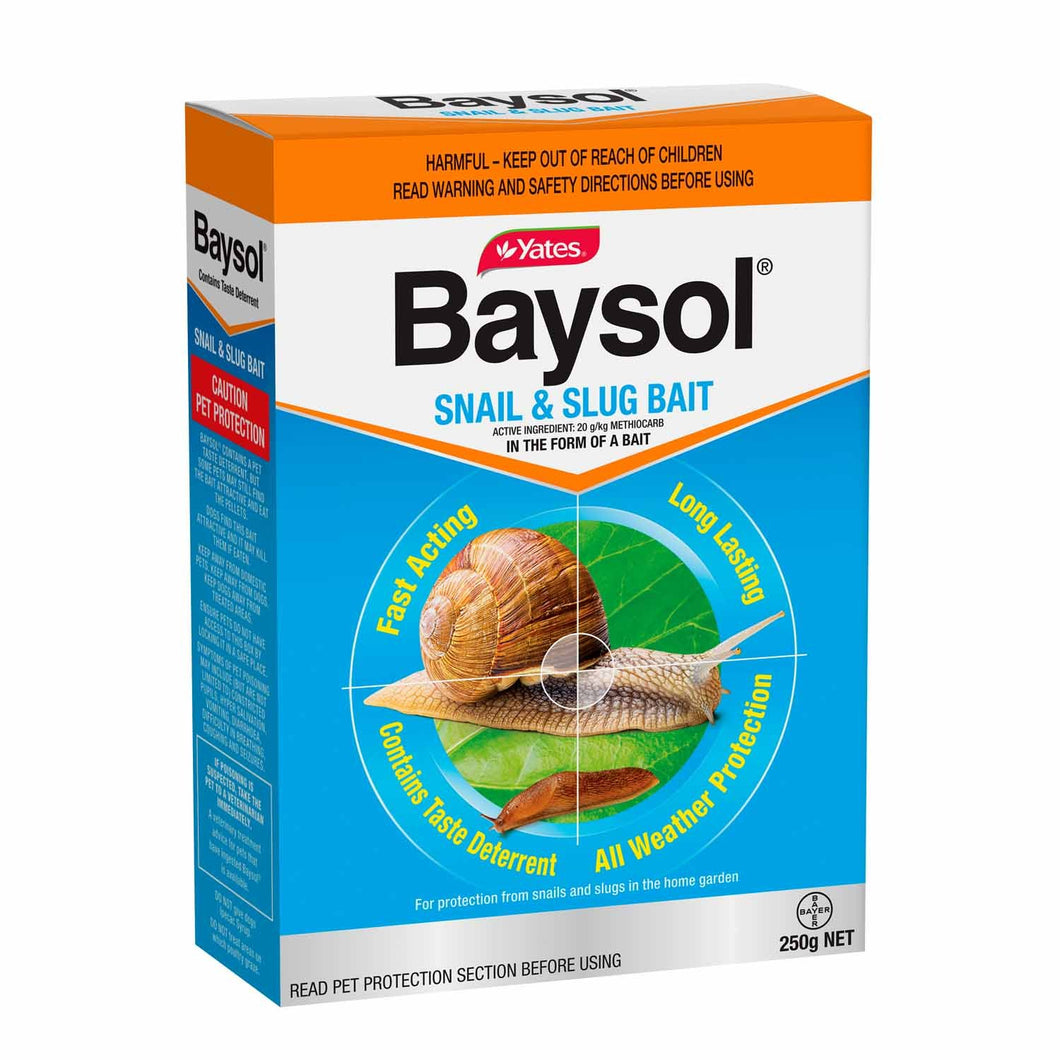 Yates Baysol Snail & Slug Bait 250g