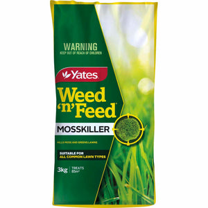 Yates Weed 'n' Feed Mosskiller 3kg