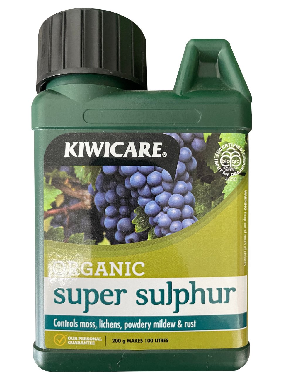 Kiwicare Organic Super Sulphur 200g