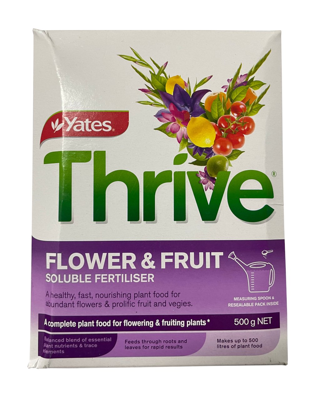 Yates Thrive Flower & Fruit Soluble Fertiliser 500g