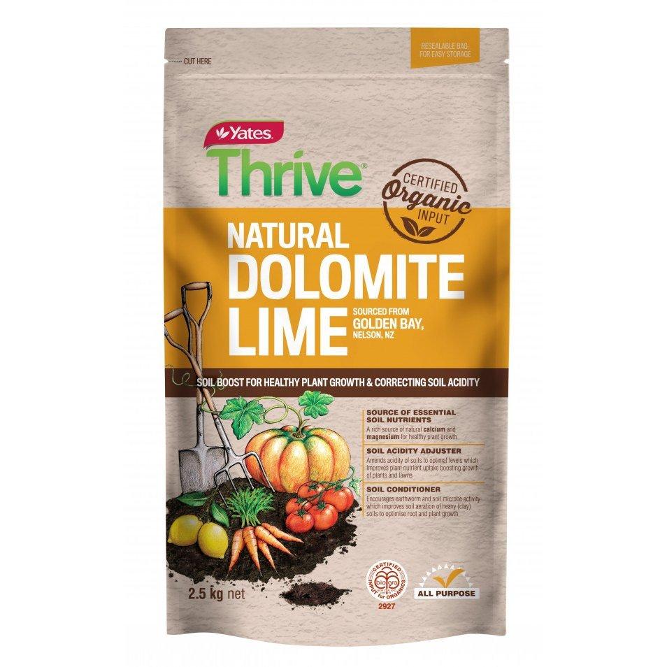 Yates Thrive Natural Dolomite Lime 2.5kg